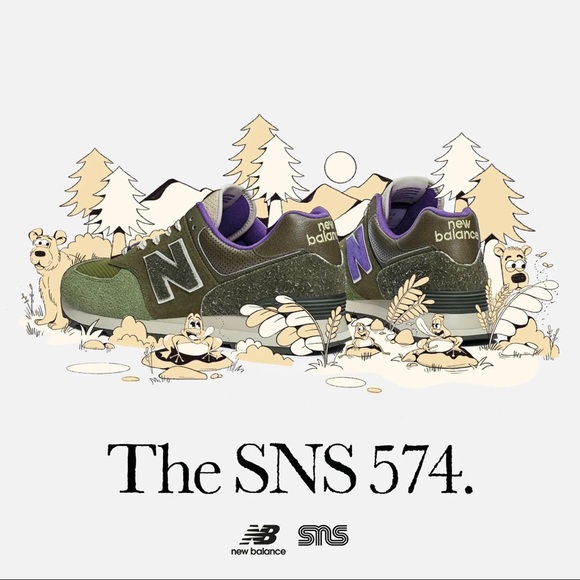 New Balance Sneakersnstuff 574 Unisex - Picture 6 of 16